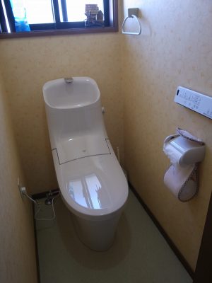 2階トイレリフォーム工事