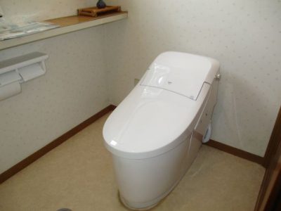 【富士河口湖町】トイレ交換工事