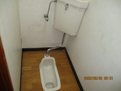 【大月市】トイレ交換工事