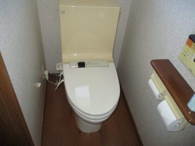【富士吉田市】TOTOのGG　トイレ交換リフォーム　自動開閉・自動洗浄