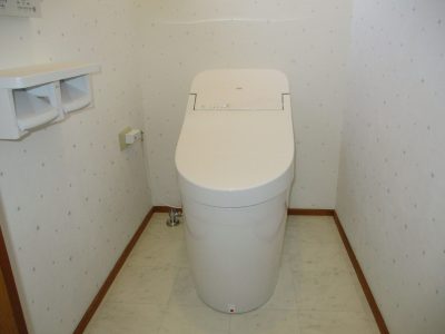 【富士吉田市】TOTOトイレ交換工事