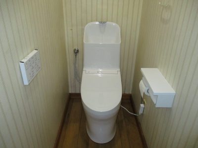 【富士吉田市】TOTOトイレ交換工事