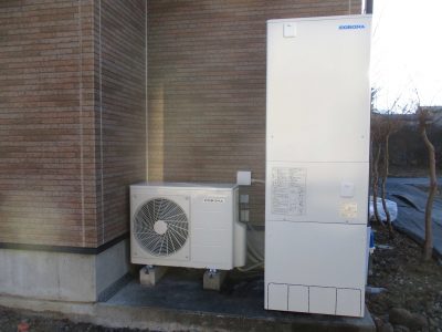 【山梨県】CORONAエコキュート交換工事