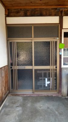 【大月市】LIXLリシェント玄関交換工事