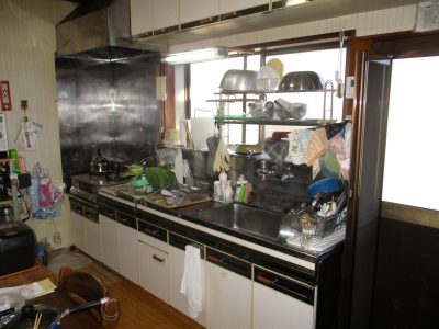 【富士吉田市】LIXILキッチン交換工事