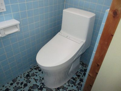 【富士河口湖町】TOTOトイレ交換工事