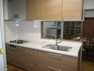 【富士河口湖町】キッチン交換工事