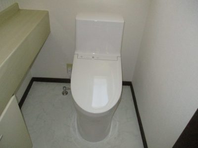 【富士河口湖町】TOTOトイレ交換工事