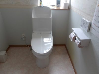 【富士河口湖町】TOTOトイレ交換工事